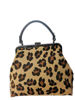 Picture of HANDBAG IN GENUINE LEATHER
