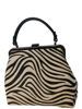 Picture of HANDBAG IN GENUINE LEATHER