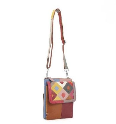 Show details for Italian Leather Crossbody Bag Picture of Italian Leather Crossbody Bag