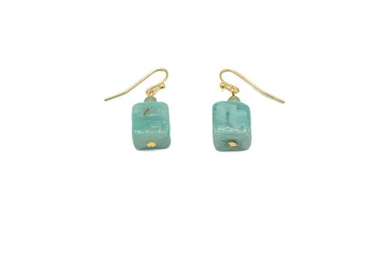 Picture of Glass bead hook earring